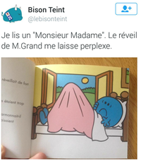 Monsieur Grand au réveil