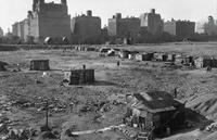 New York, Central Park pendant la Grande dépression (1929 et suivantes)