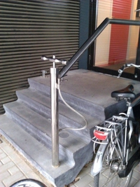 Une rampe-pompe à vélo ?