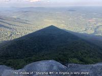 En Virginie, le mont Sharptop (sommet pointu) porte bien son nom...