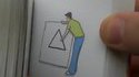 Flip book et volcan